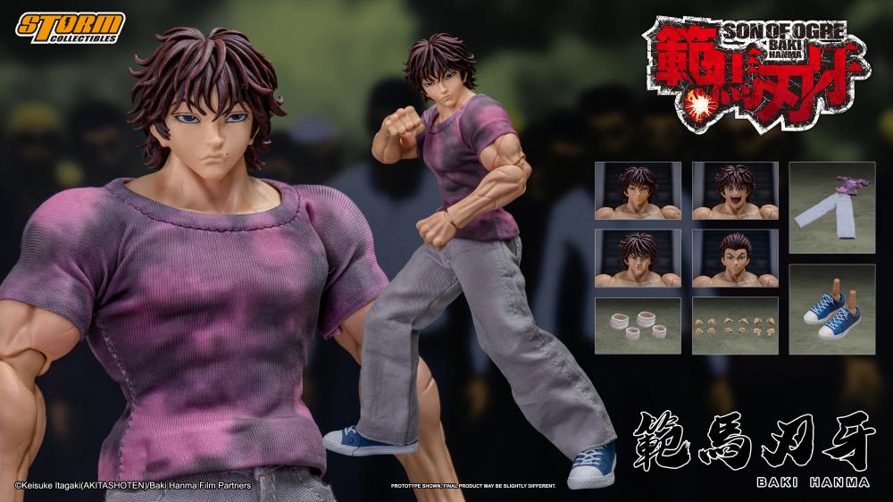 [Pre-Order] Baki Hanma: Son of Ogre Baki Hanma 1/12 Scale Action Figure