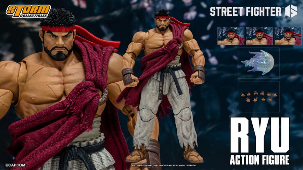 [On Order] Street Fighter 6 Ryu 1/12 Scale Action Figure