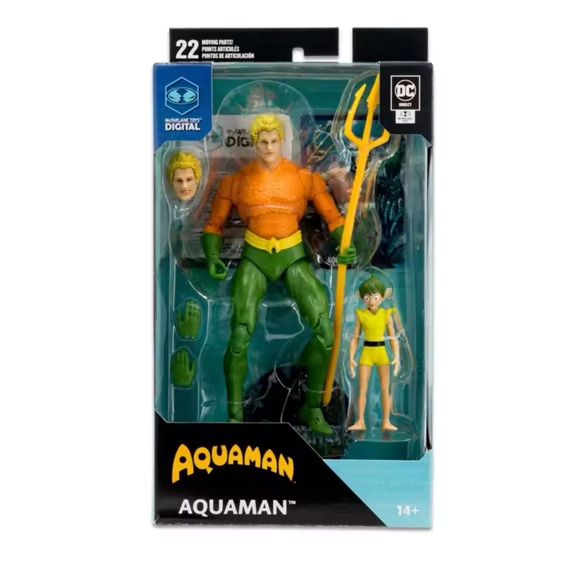 [In Stock] DC Comics Aquaman (Classic) 7" Action Figure (With Digital Code)