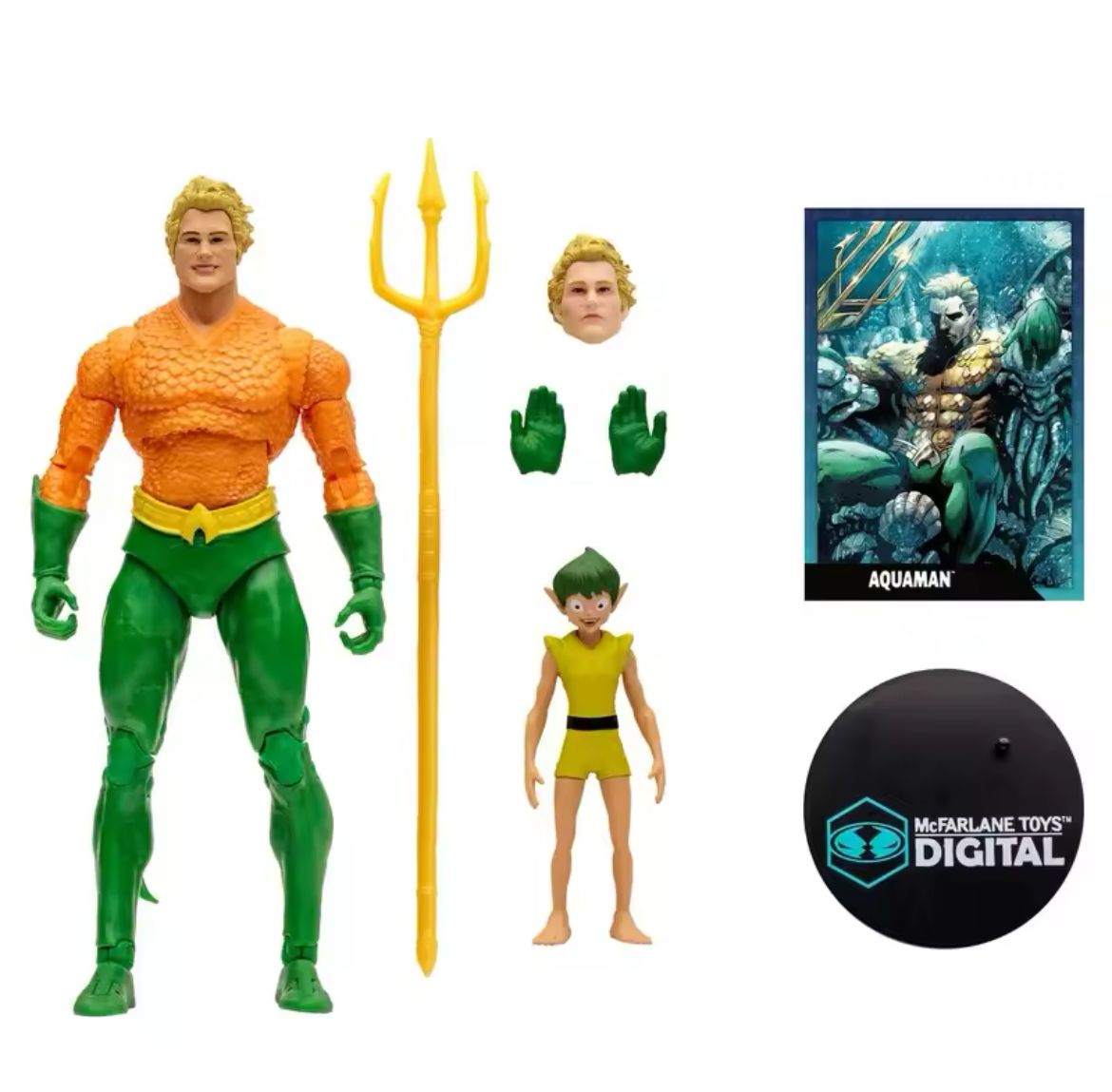 [In Stock] DC Comics Aquaman (Classic) 7" Action Figure (With Digital Code)