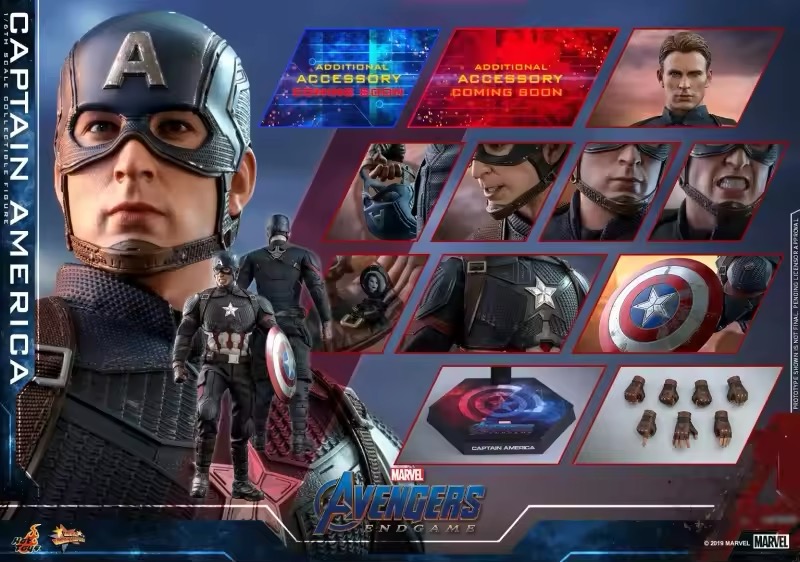 [On Order] Avengers: Endgame MMS536 Captain America 1/6th Scale Collectible Figure