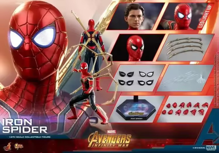 [On Order] Avengers: Infinity War MMS482 Iron Spider 1/6th Scale Collectible Figure