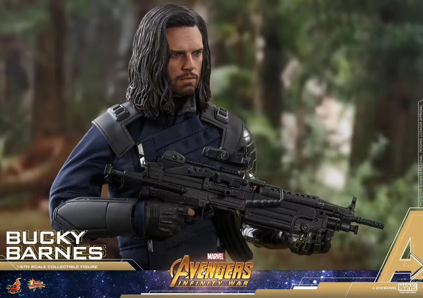 [On Order] Avengers: Infinity War MMS509 Bucky Barnes 1/6th Scale Collectible Figure