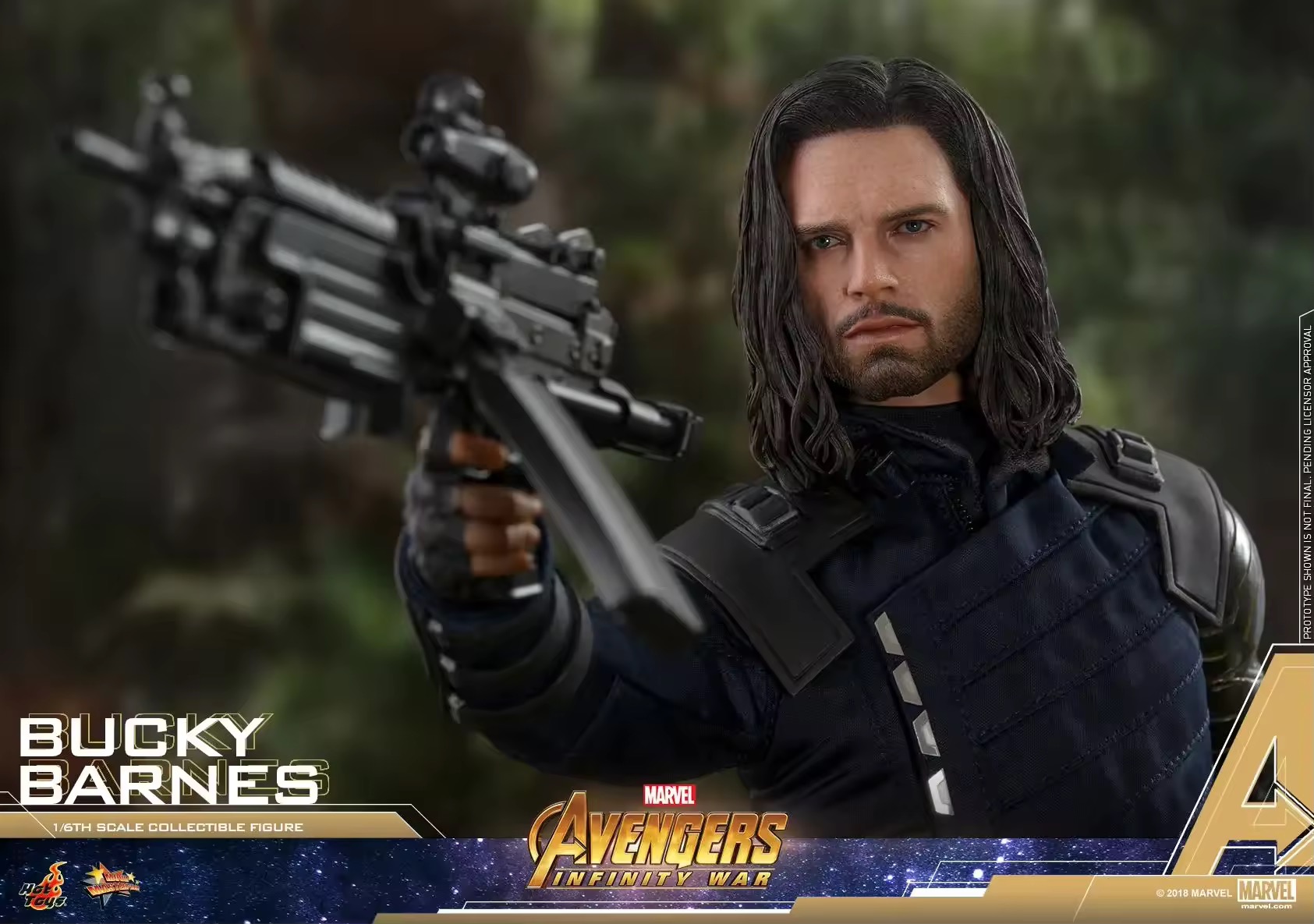 [On Order] Avengers: Infinity War MMS509 Bucky Barnes 1/6th Scale Collectible Figure
