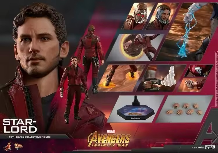 [On Order] Avengers: Infinity War MMS539 Star-Lord 1/6th Scale Collectible Figure