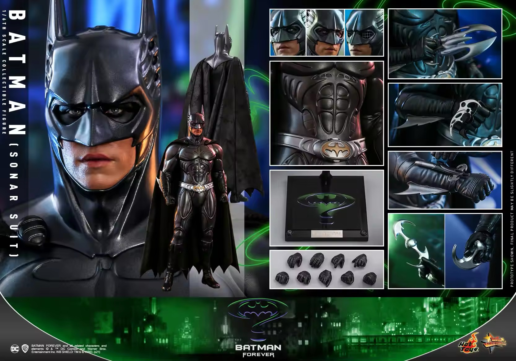 [On Order] Batman Forever MMS593 Batman (Sonar Suit) 1/6 Scale Collectible Figure