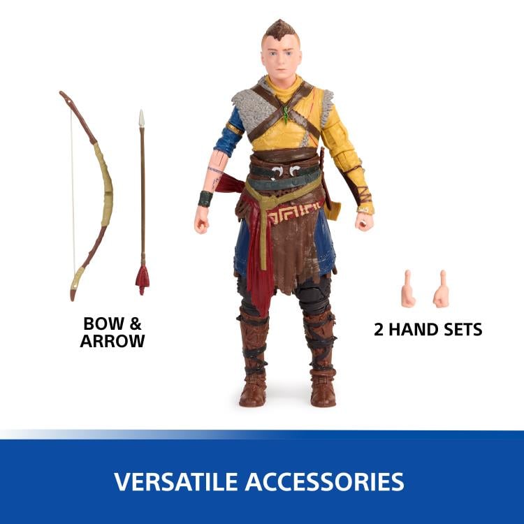 [In Stock] God of War Ragnarok The Shapes Collection Atreus 6" Action Figure