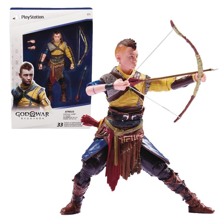 [In Stock] God of War Ragnarok The Shapes Collection Atreus 6" Action Figure