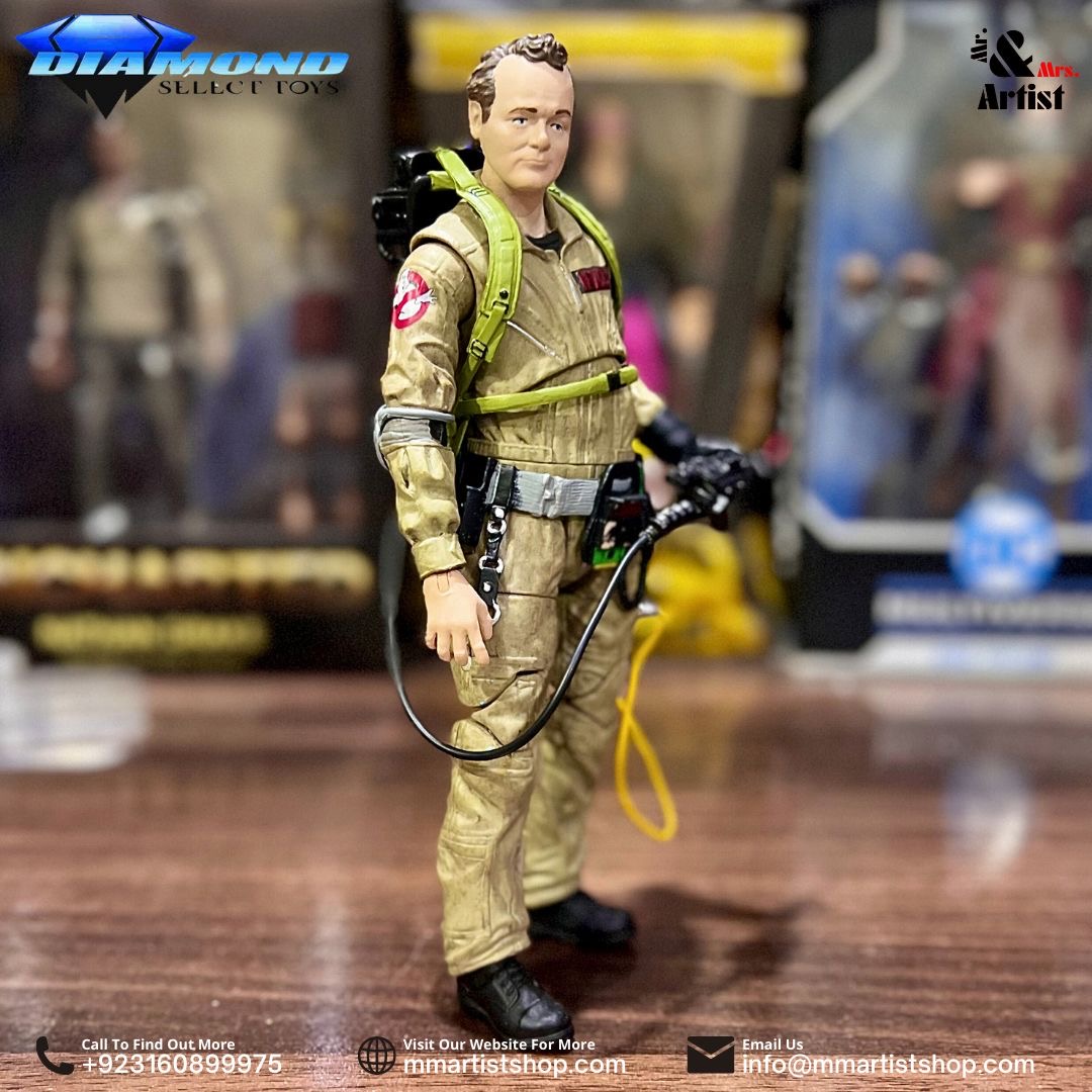[Pre-Owned] Ghostbusters: Peter Venkman 7” Action Figure