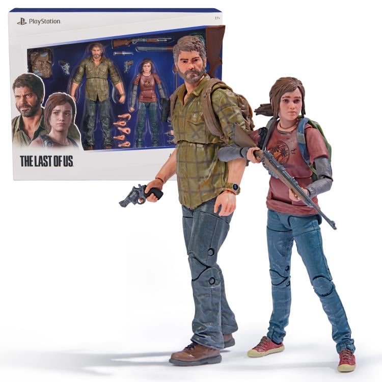 [In Stock] The Last of Us Joel & Ellie 6" Action Figure Two-Pack