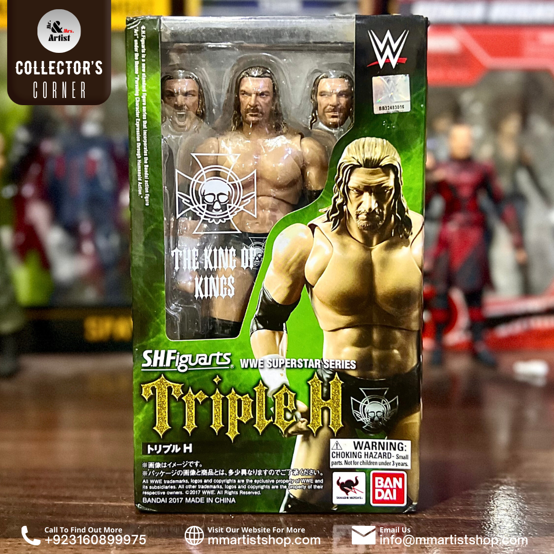 [In Stock] WWE S.H.Figuarts Triple H Action Figure