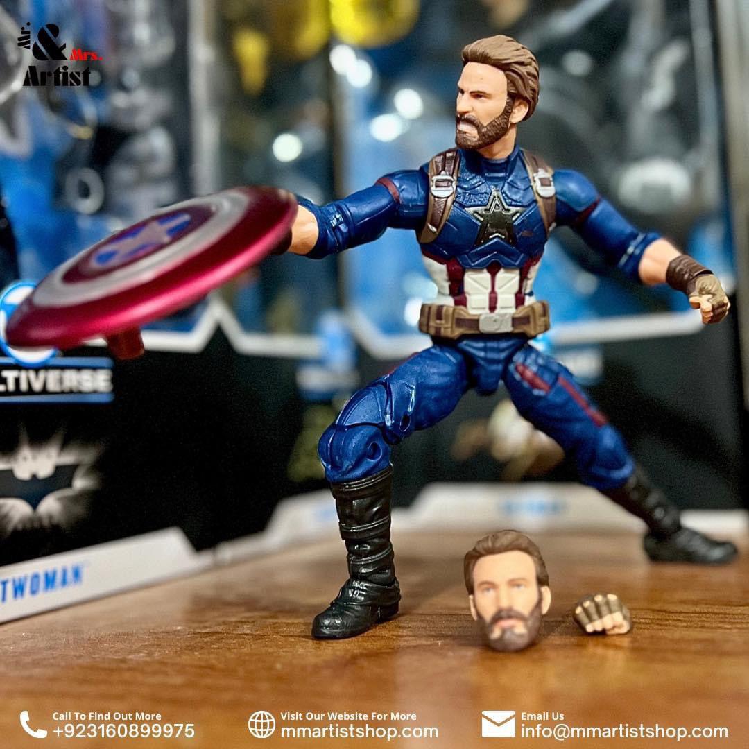 [In Stock] Avengers: Infinity War Marvel Legends The Infinity Saga Captain America Exclusive Action Figure