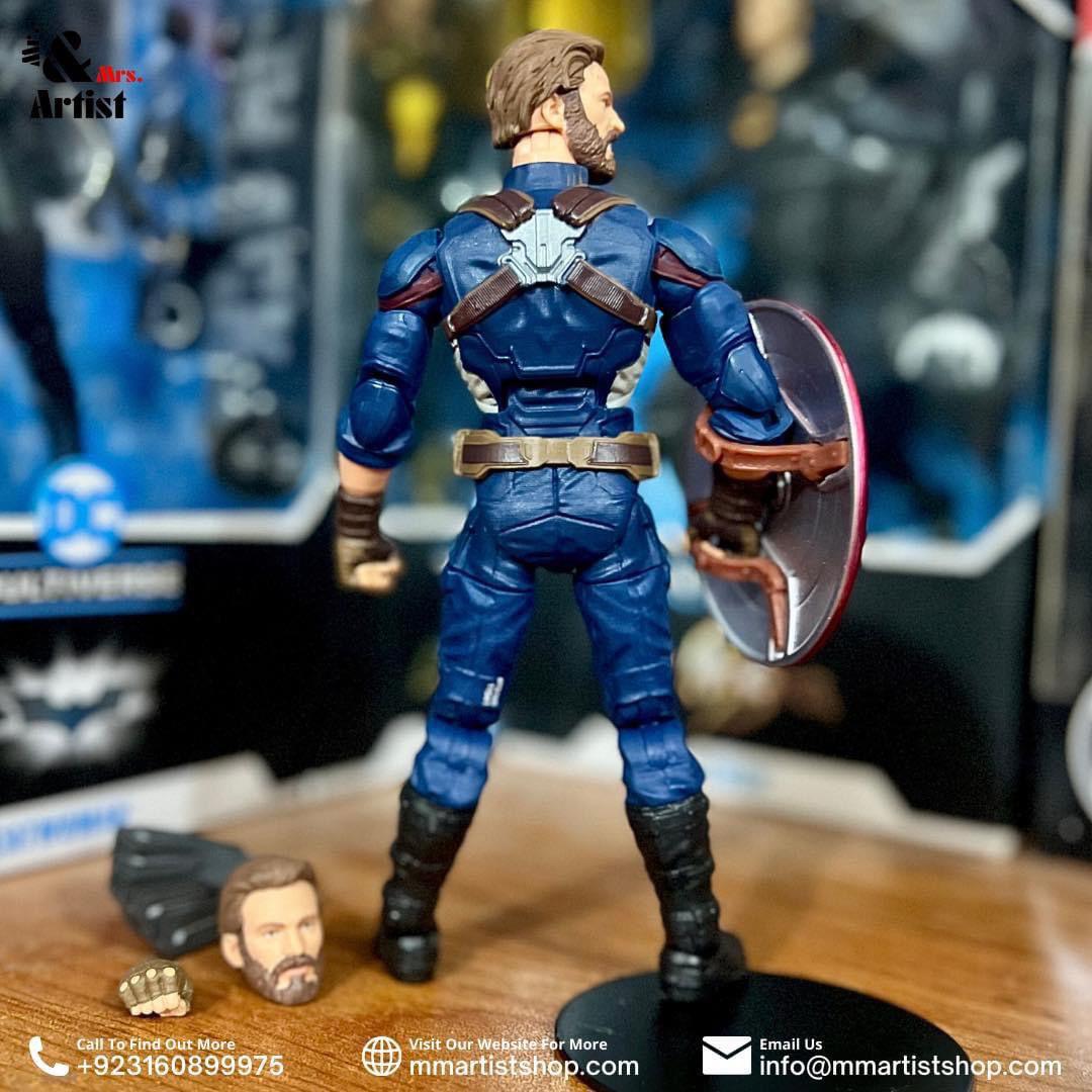 [In Stock] Avengers: Infinity War Marvel Legends The Infinity Saga Captain America Exclusive Action Figure