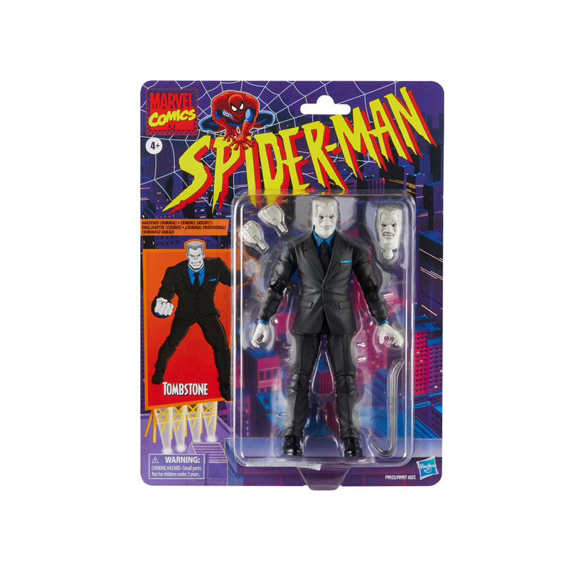 [On Order] Spider-Man Marvel Legends Retro Collection Tombstone Action Figure