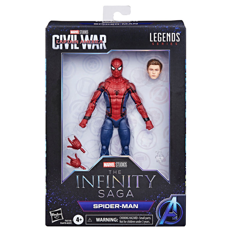 [In Stock] Captain America: Civil War Marvel Legends The Infinity Saga Spider-Man Action Figure