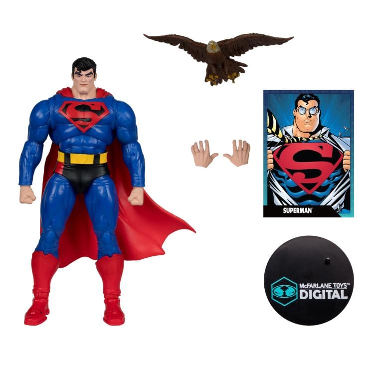 [In Stock] Superman: Our Worlds at War Superman 7" Action Figure (With Digital Code)