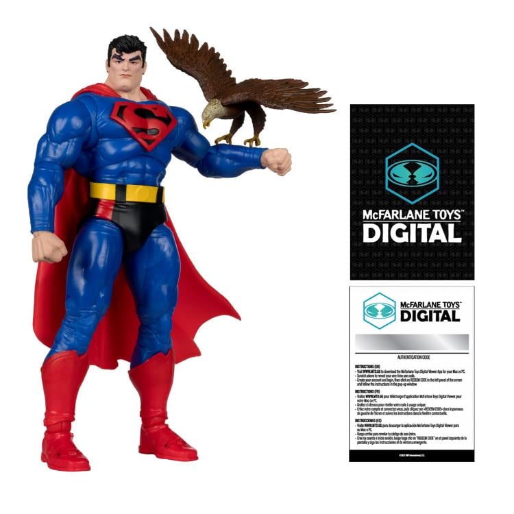 [In Stock] Superman: Our Worlds at War Superman 7" Action Figure (With Digital Code)