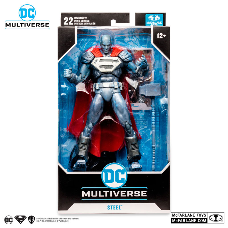 [On Order] Reign of the Supermen DC Multiverse Steel Action Figure