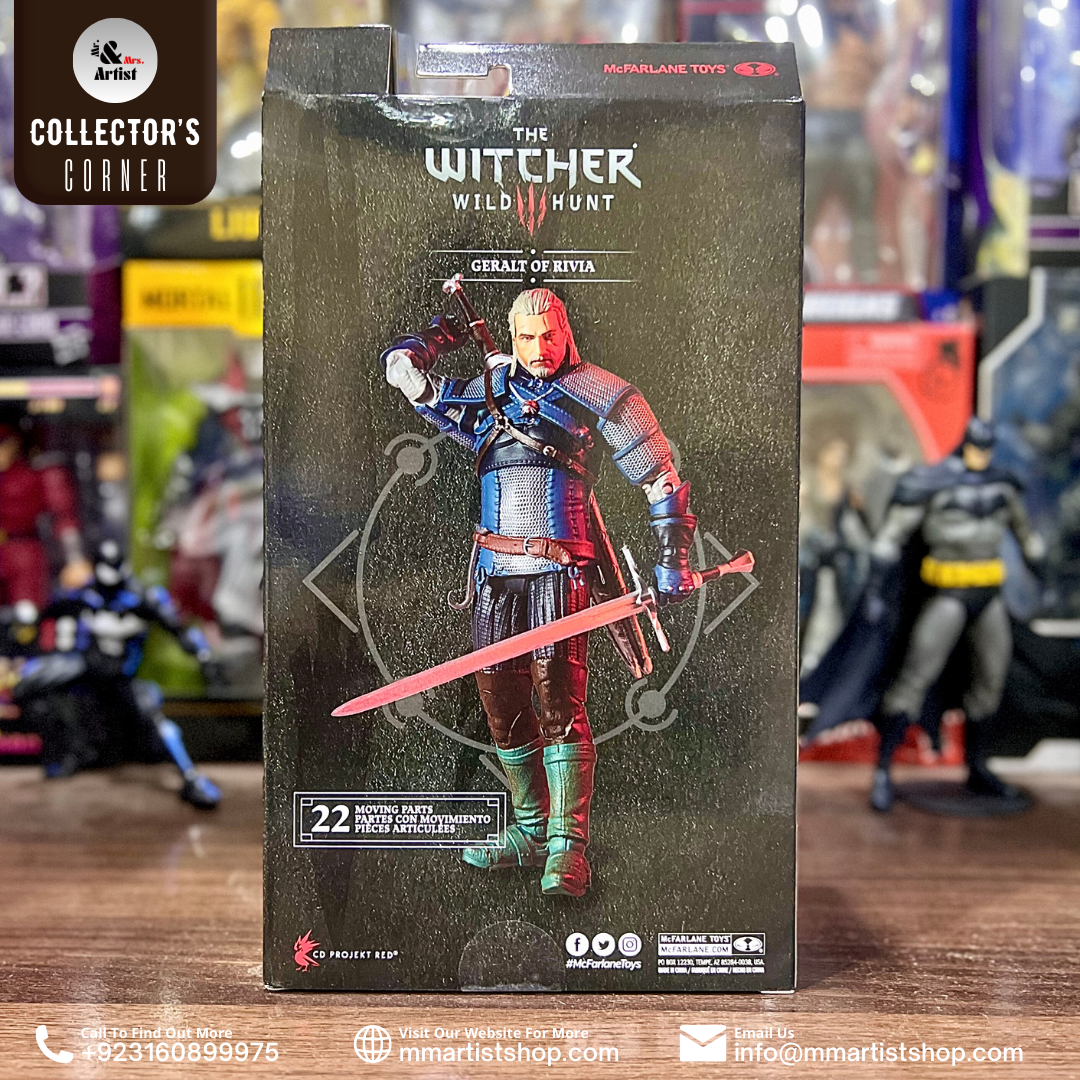 [In Stock] The Witcher 3: Wild Hunt Geralt of Rivia (Viper Armor) Action Figure