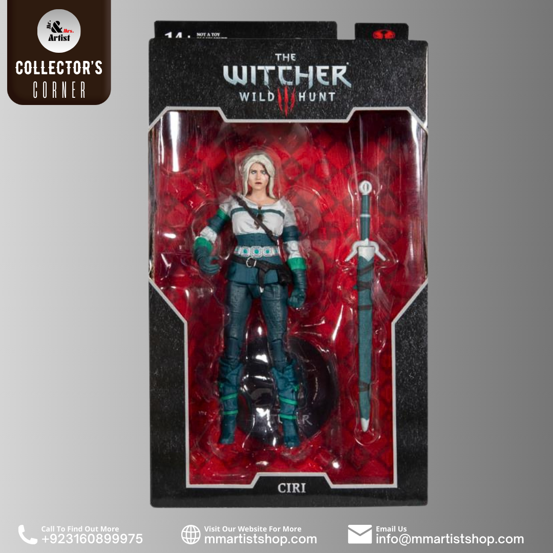 [In Stock] The Witcher 3: Wild Hunt Ciri (Elder Blood Eyes) Action Figure