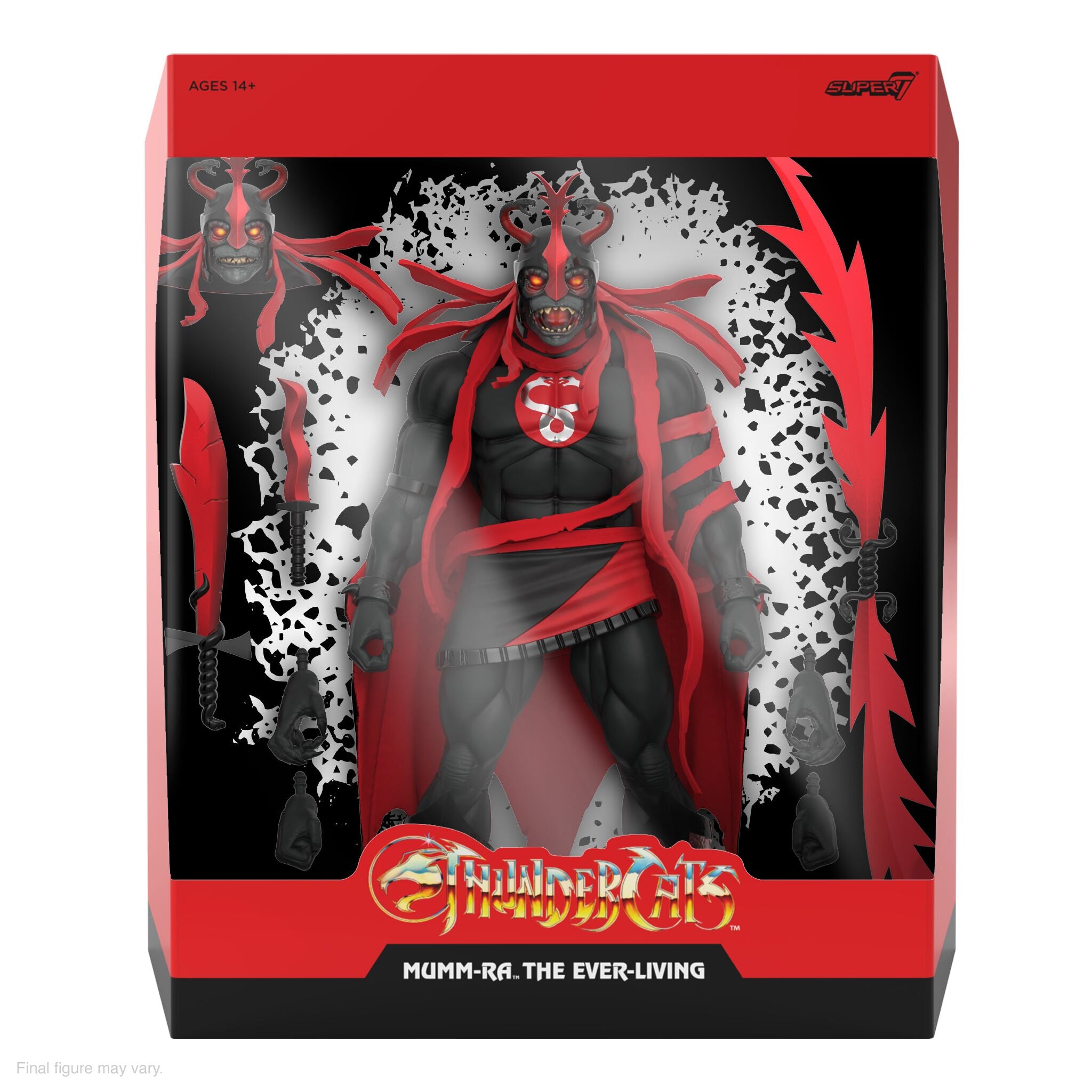[On Order] ThunderCats ULTIMATES! Mumm-Ra the Ever Living (Black & Red Ver.)