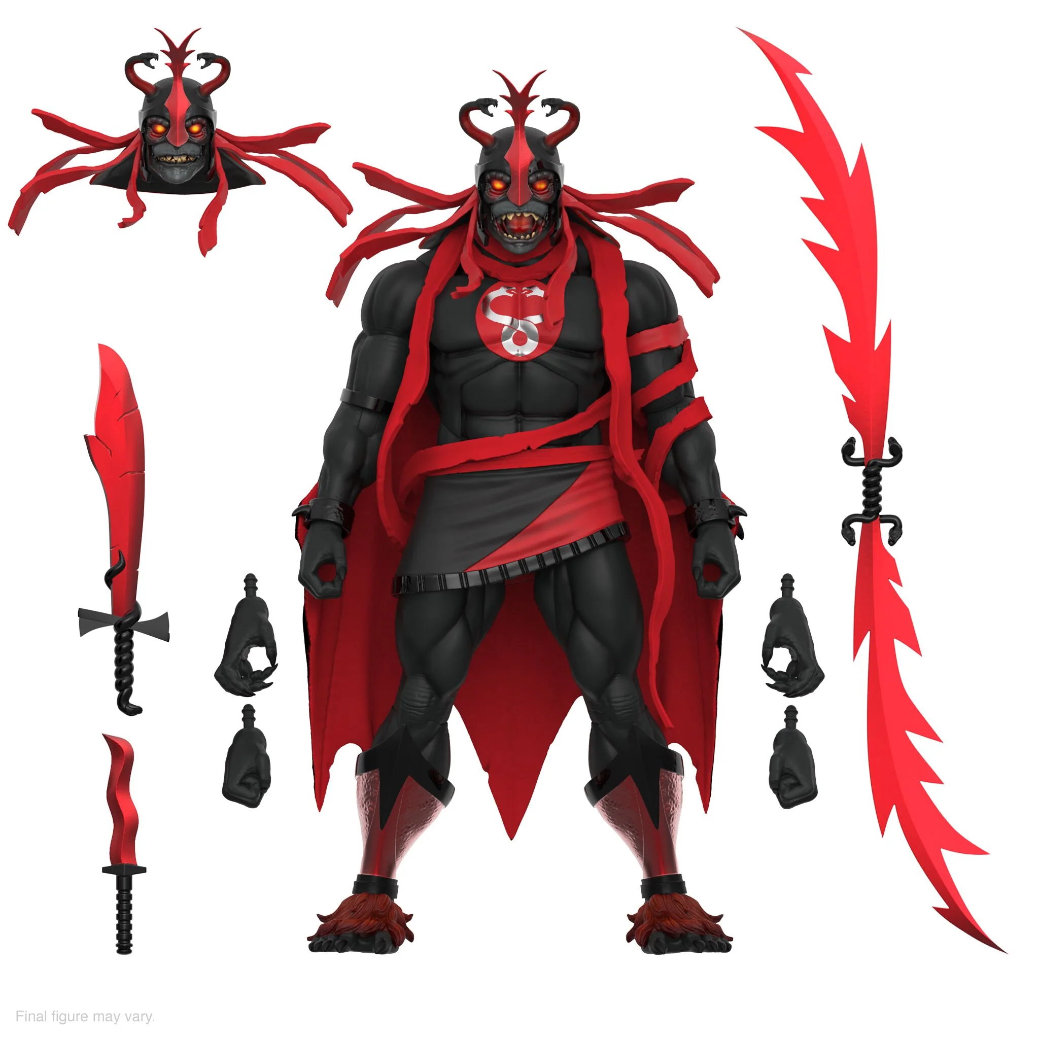 [On Order] ThunderCats ULTIMATES! Mumm-Ra the Ever Living (Black & Red Ver.)