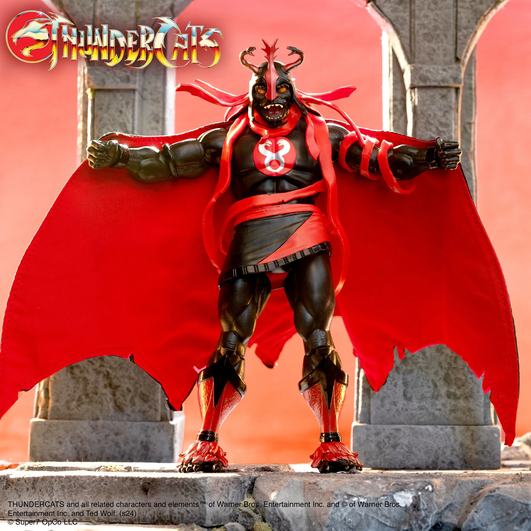 [On Order] ThunderCats ULTIMATES! Mumm-Ra the Ever Living (Black & Red Ver.)