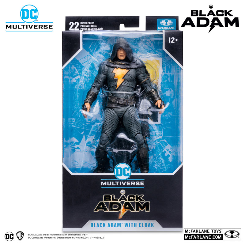 [In Stock] Black Adam DC Multiverse Black Adam (Cloak) Action Figure