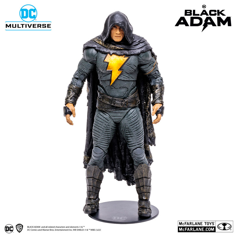 [In Stock] Black Adam DC Multiverse Black Adam (Cloak) Action Figure
