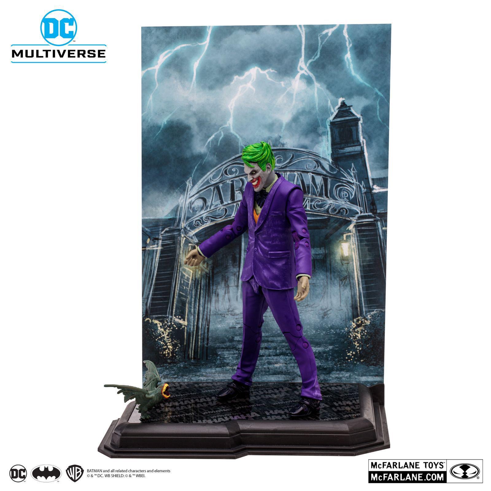 [In Stock] Batman & The Joker: The Deadly Duo DC Multiverse Action Figure The Joker (Gold Label) 