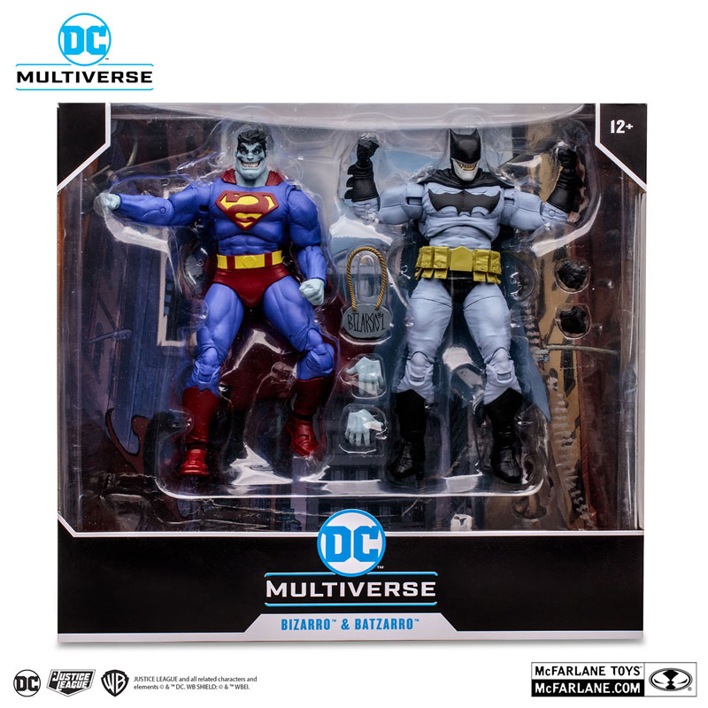 [On Order] DC Multiverse Bizarro & Batzarro Action Figure Two-Pack