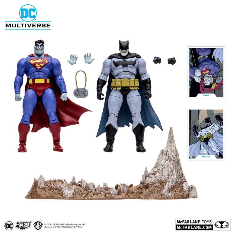 [On Order] DC Multiverse Bizarro & Batzarro Action Figure Two-Pack