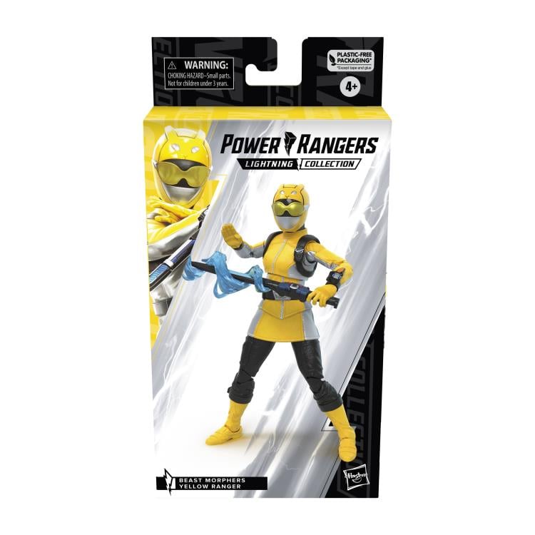 [In Stock] Power Rangers Beast Morphers Lightning Collection Yellow Ranger