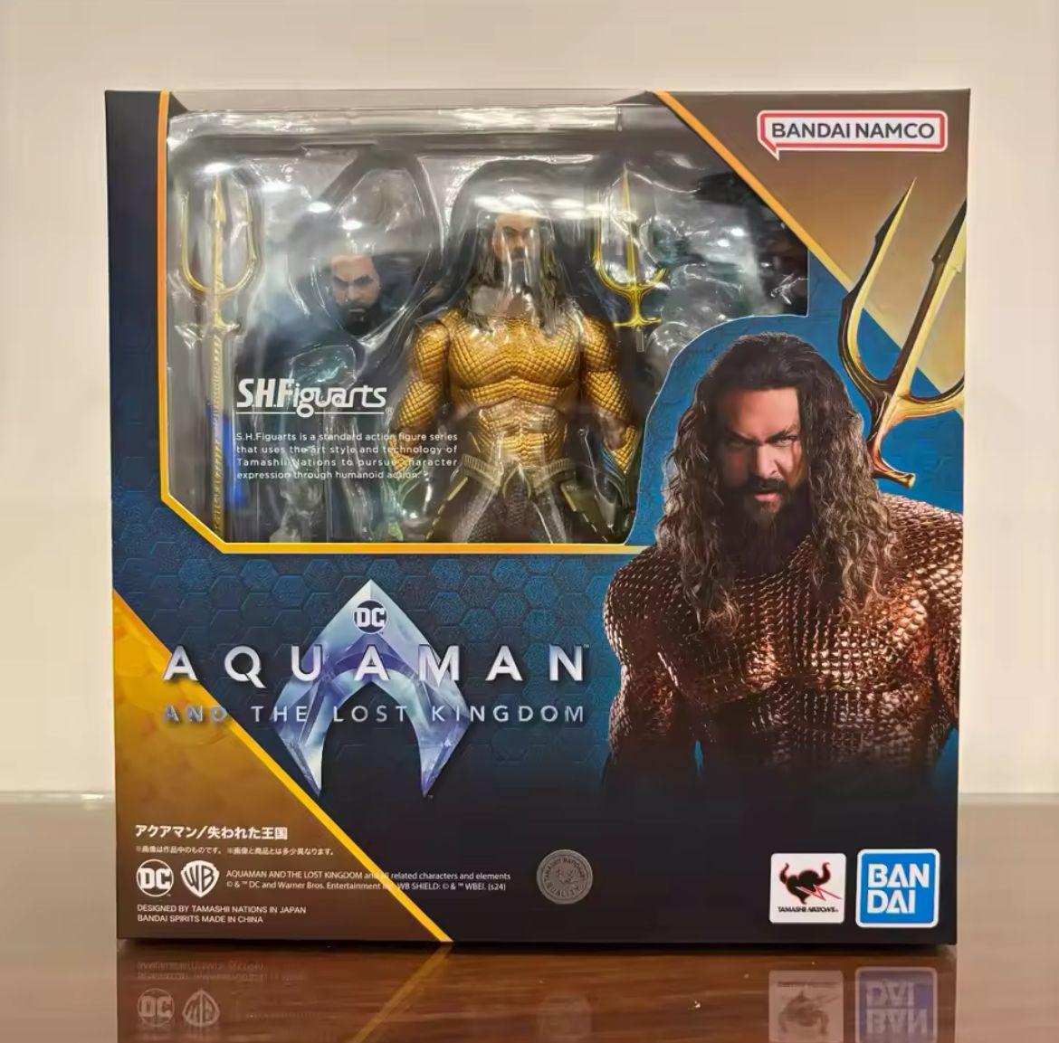 [In Stock] Aquaman and the Lost Kingdom S.H.Figuarts Aquaman Action Figure