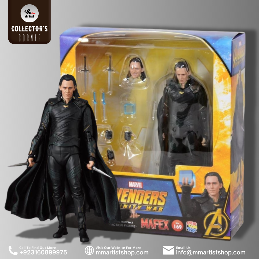 [In Stock] Avengers: Infinity War MAFEX No.169 Loki Action Figure