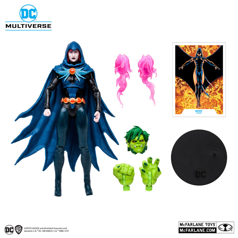 [On Order] Titans DC Multiverse Raven Action Figure (Collect to Build: Beast Boy)