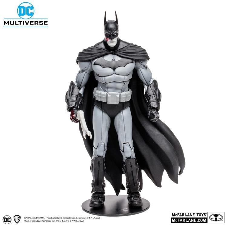 [On Order] Batman: Arkham City DC Multiverse Gold Label Batman (Black & White) Exclusive Action Figure (Collect to Build: Solomon Grundy)