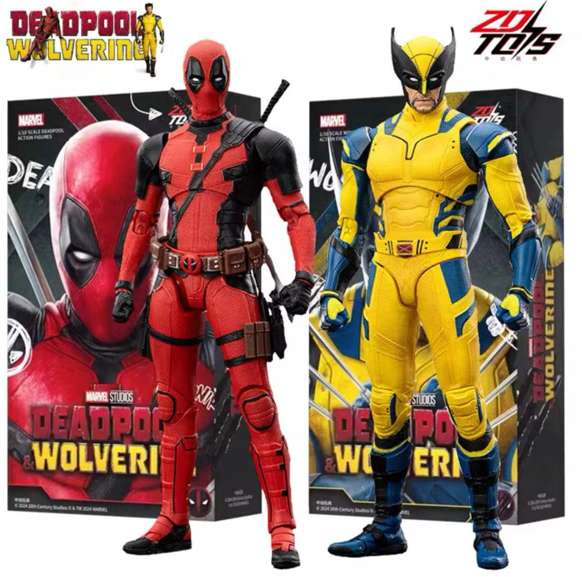 [On Order] Deadpool And Wolverine Action Figures