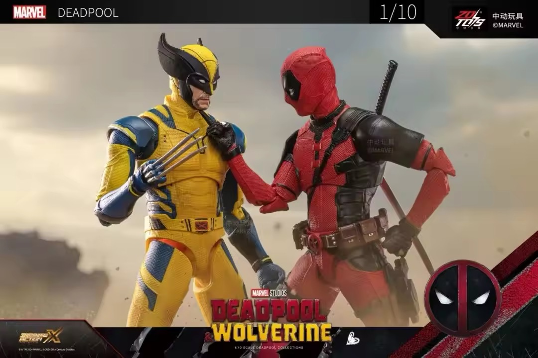 [On Order] Deadpool And Wolverine Action Figures