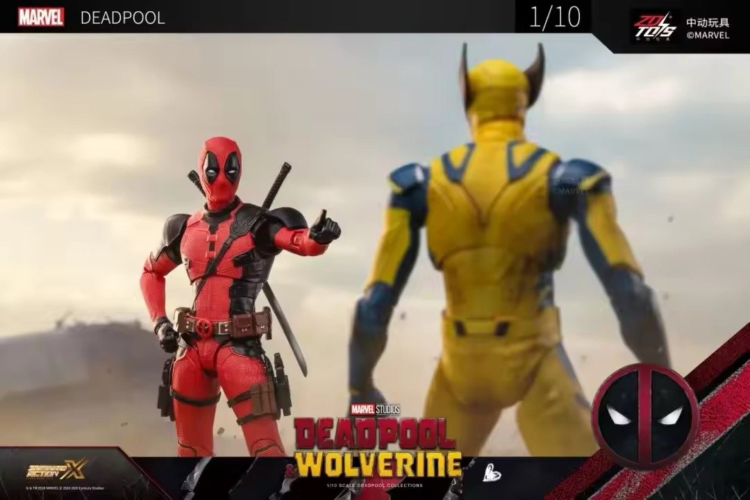 [On Order] Deadpool And Wolverine Action Figures