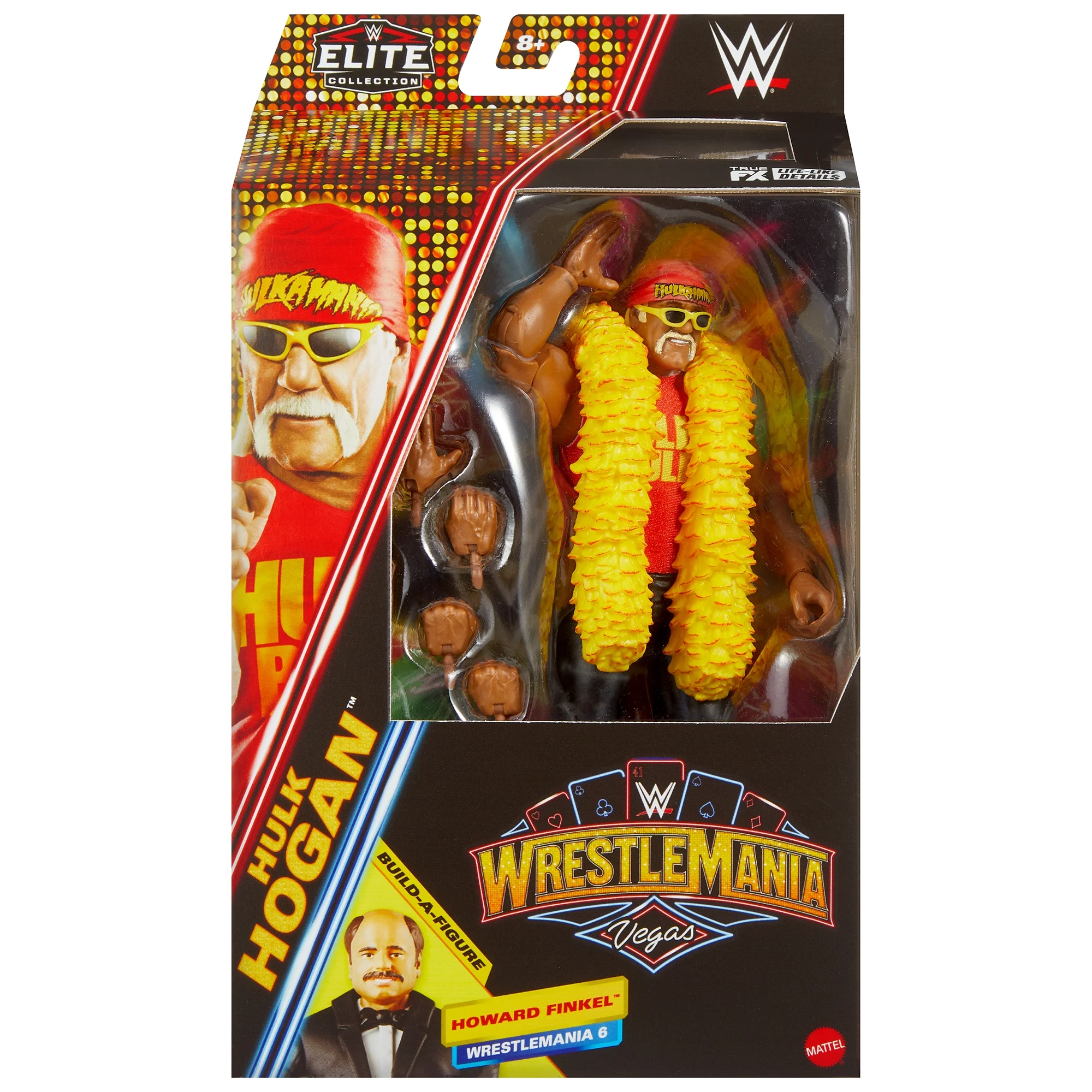 [In Stock] WWE WrestleMania Elite Collection Hulk Hogan (Howard Finkel BAF)