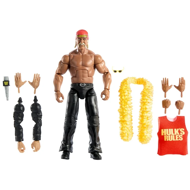[In Stock] WWE WrestleMania Elite Collection Hulk Hogan (Howard Finkel BAF)