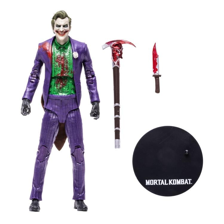 [In Stock] Mortal Kombat XI The Joker (Bloody Ver.) Action Figure