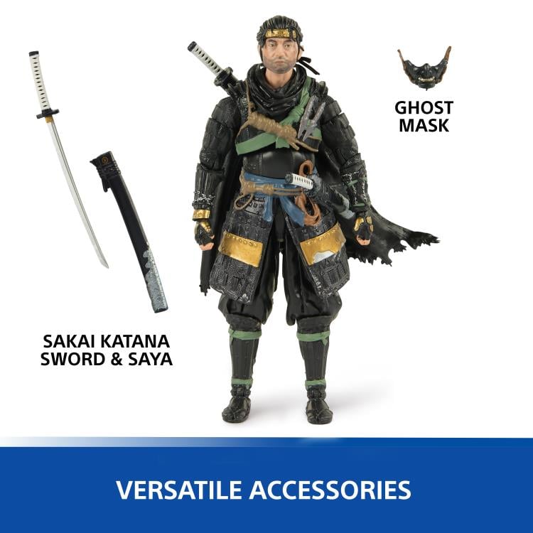 [On Order] Ghost of Tsushima The Shapes Collection Jin Sakai 6" Action Figure