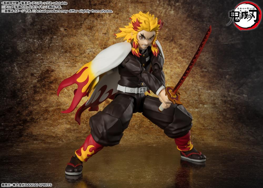 [Pre-Order] Demon Slayer: Kimetsu no Yaiba S.H.Figuarts Kyojuro Rengoku Action Figure