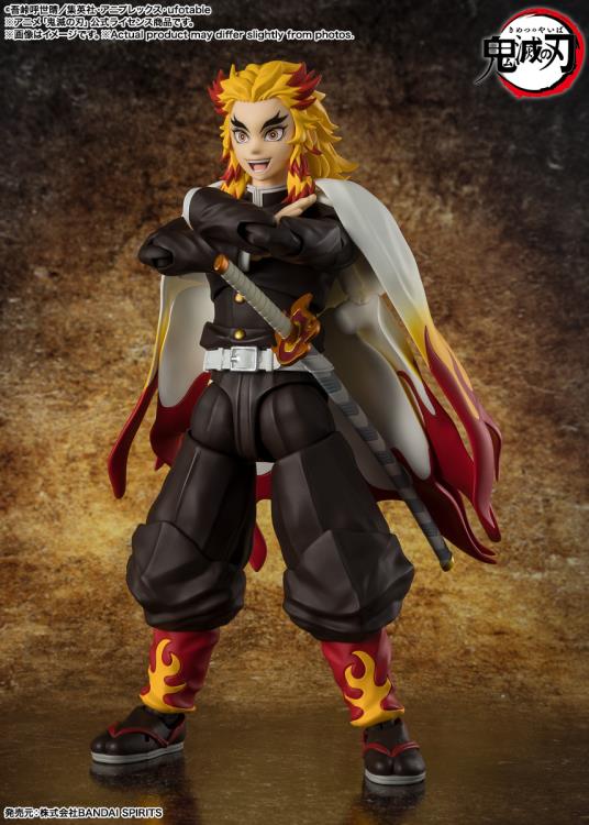 [Pre-Order] Demon Slayer: Kimetsu no Yaiba S.H.Figuarts Kyojuro Rengoku Action Figure