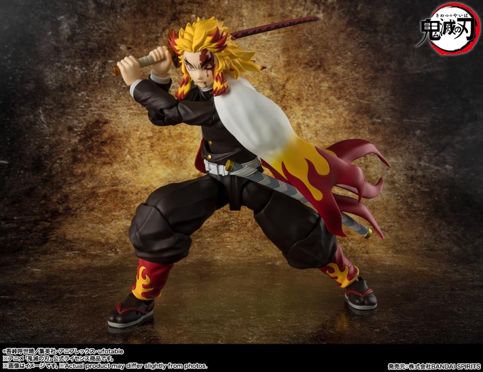 [Pre-Order] Demon Slayer: Kimetsu no Yaiba S.H.Figuarts Kyojuro Rengoku Action Figure