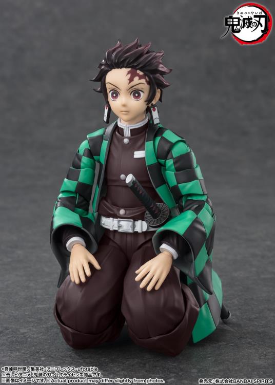 [In Stock] Demon Slayer: Kimetsu no Yaiba S.H.Figuarts Tanjiro Kamado Action Figure