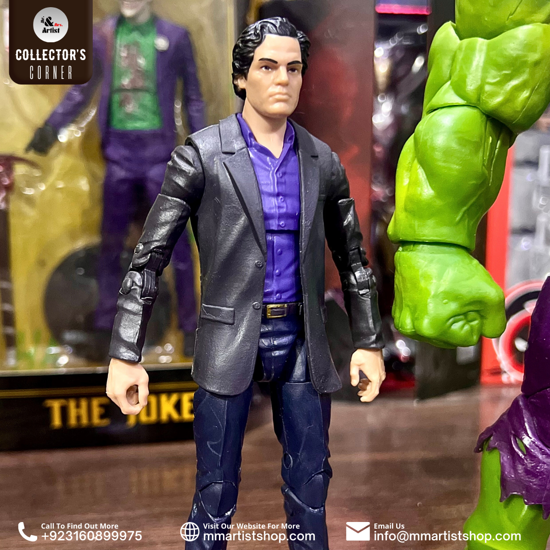 [In Stock] Marvel Legends Bruce Banner & Hulk Collector’s Corner Exclusive Customised 2 Pack