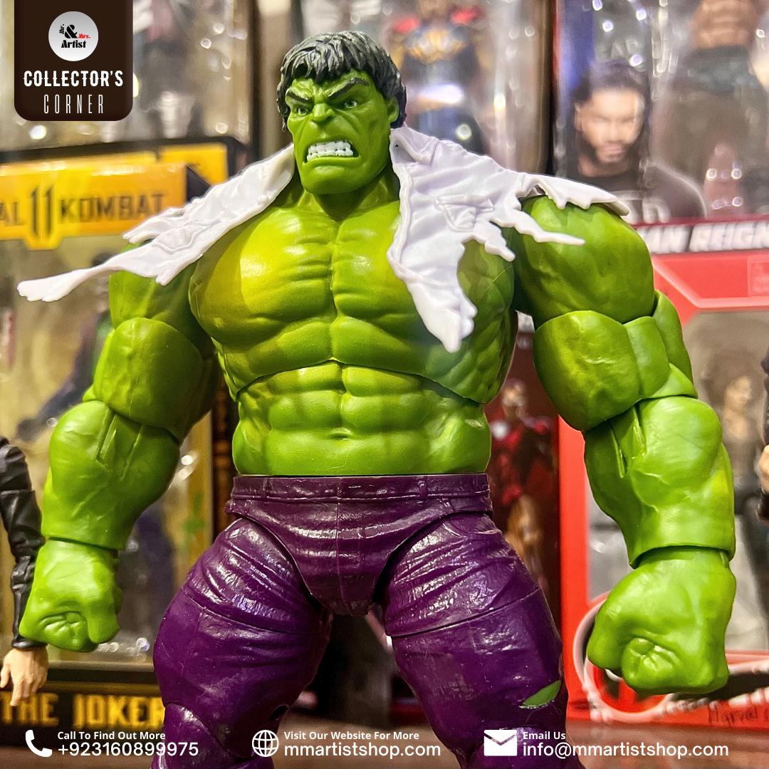 [In Stock] Marvel Legends Bruce Banner & Hulk Collector’s Corner Exclusive Customised 2 Pack